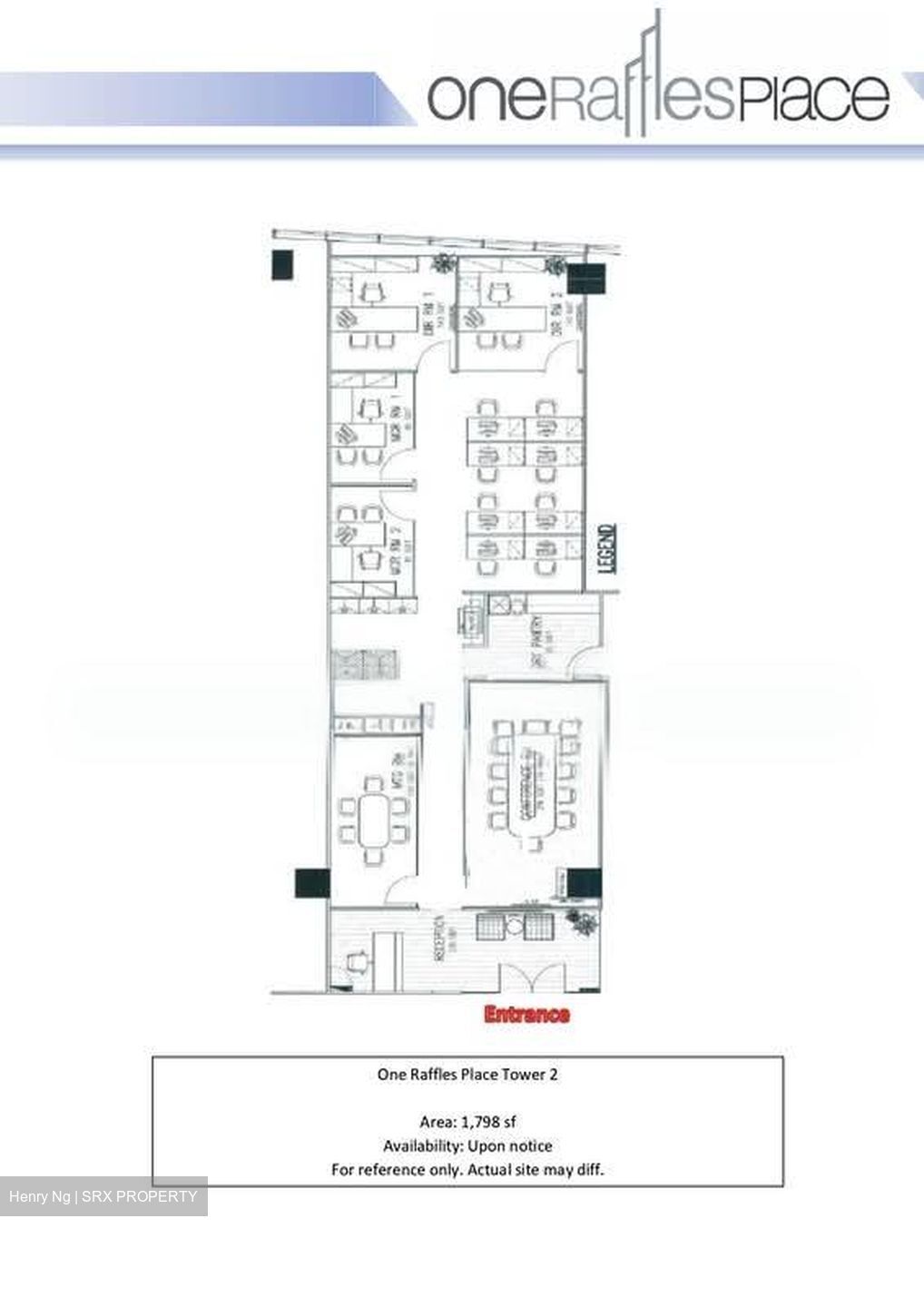 One Raffles Place (D1), Office #613766431